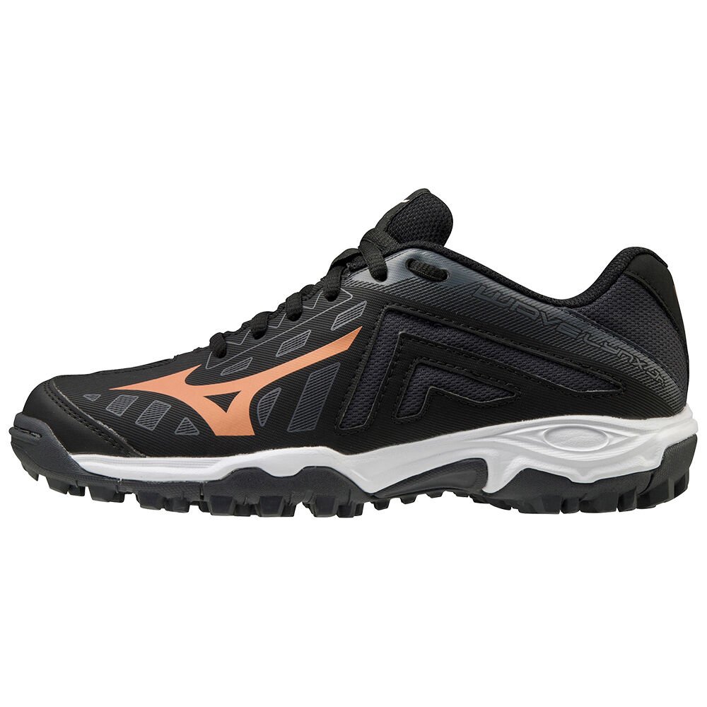 Mizuno Wave Lynx Férfi Teremcipő Fekete/Fehér GDU452061